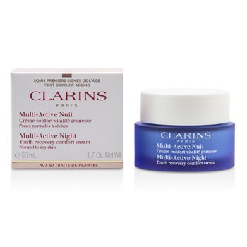 Clarins by Clarins: MULTI-ACTIVE NIGHT YOUTH RECOVERY COMFORT CREAM ( NORMAL TO DRY SKIN ) --/1.7OZ