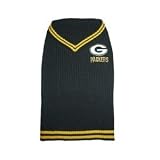 Green Bay Packers Dog Sweater - Size Large
