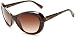 D&G Dolce & Gabbana Women's 0DD8083 Butterfly Sunglasses,Havana Frame/Brown Gradient Lens,58 mm