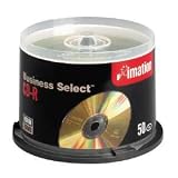 (Price/PK)Business Select CD-R Discs, 700MB/80min, 52x, Spindle, Gold, 50/pack