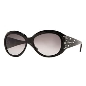 SALVATORE FERRAGAMO FE 2147B 101/11 BLACK/GRAY GRADIENT PLASTIC SUNGLASSES