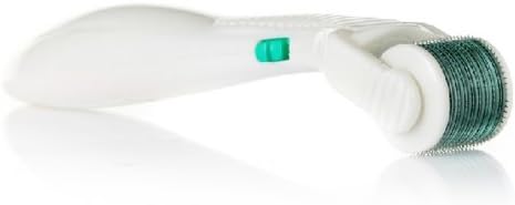 Tankhappy 3in1 Vibrating Green LED Titanium Alloy 540 Mircro Needle Roller Microneedles Derma skin Roller for Acne Scars Wrinkles Stretch 0.75mm