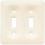 Liberty Hardware 64481 Ceramic WP Collection 4.59 Inch Switch Plate - Bisque