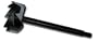 Templaco MS-401-6C 1" Carbide Spur Tip - 1/2" D x 3/8" Shank w/ Hex End, 8-1/2" OAL