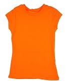 Heart & Sew Basic T Shirt orange, 7/8 Heart & Sew Basic T Shirt orange, 7/8