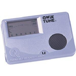 Childrens Toyshop  Electronics : Qwik Tune - Automatic Guitar & Bass Tuner - QT-15 - SILVER
