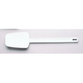 Rubbermaid FG193400WHT White 13-1/2-Inch Spoon-Shaped Spatula (Case of 36): Kitchen &amp; Dining