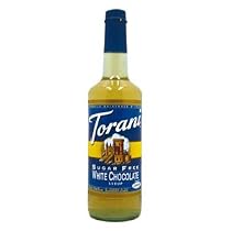 Torani Sugar Free White Chocolate Syrup