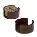 Circular Walnut Coaster Holder - Style H92
