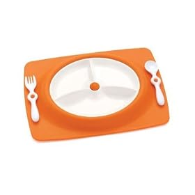 Skip Hop Mate Feeding Plate and Utensils