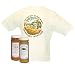 Special - Put The Best On Your Wurst T-shirt plus 1 jar Hot & Sweet Mustard (9 oz.) and 1 jar Seeds & Suds Mustard (9 oz.) Recipes included