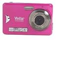Vivitar ViviCam 8025 - Digital camera - compact - 8.1 Mpix - supported memory: SD, SDHC - pink