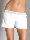 Claridge + King Boxer Sleep Short White/Blue