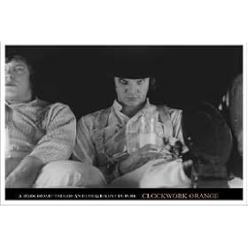 Clockwork Orange (Sitting w/ Glass of Milk) Movie Poster Print - 24" X 36"