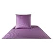 JOOP! Bettw�sche Mako-Satin Cornflower 4020 - Farbe: violett - 5, 80x80 cm + 155x220 cm