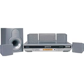 Audiovox DV1531 200-Watt 5-Disc DVD Home Theater System