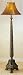 Antique Rustic Copper Floor Lamp With Shade