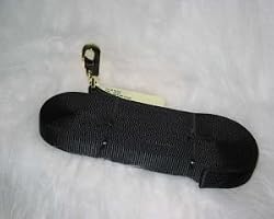 Hamilton Deluxe 1" S/T Nylon Longe Line with Swivel Snap, Black