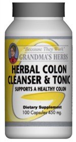 Herbal Colon Cleanser All Natural Toxin Bowel Cleanse 100 Caps Herbal Colon Cleanser All Natural Toxin Bowel Cleanse 100 Caps