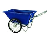 Utility Cart 8.0 cu. ft. 20 Bike Tires (Black Tub)