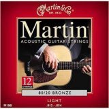 Martin M190 Light 12-String Acoustic Guitar Strings