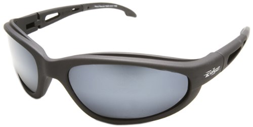 Edge Eyewear TSM21-G15-7 Dakura Polarized Safety Glasses, Black with G-15 Silver Mirror Lens On Sale