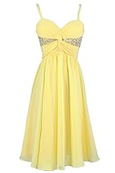 Natural   Waistline Cocktail Short Sweetheart Chiffon  Dress