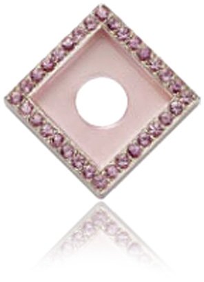 Charlotte Damen-Schmuckelement ACS Quadrat Safire 91-101461 Preisvergleich