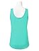 DRESSIS Women's Sleeveless Scoop Neck Chiffon Hi Low Tank Top S-3XL (23 Colors)