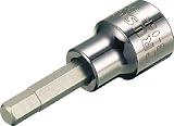 TRUSCO ヘキサゴンソケット4ｍｍ(差込角9.5ｍｍ)