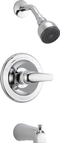 Peerless Faucet PTT188750 Single Handle Tub/Shower Faucet Trim Only, Chrome