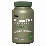 GNC Calcium Complete with Magnesium, Softgel Capsules, 180 ea