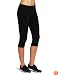 Spalding Women's Capri Legging, Black, Medium