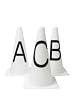 Roma Dressage Cones Set of 8 - White