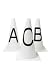 Rm Dressage Cones Set 8 Afbmchek Wht