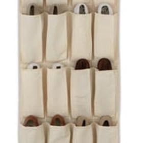 <b>24 Pocket Hanging Canvas Shoe Bag</b>