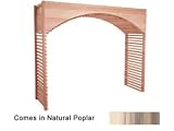 Wine Cellar Innovations Natural Poplar Archway 36x45x12-in.