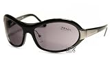 Prada - Authentic Prada SPR10G Sunglasses Sun Glasses SHINY BLACK Lens GRAY Frame