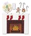 Jolees  Boutique Themed Ornate Stickers, Waiting For Santa