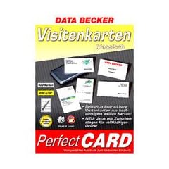 Data Becker Visitenkarten klassisch