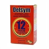 Delsym Cough Suppressant, 12 Hour, Orange Flavored Liquid