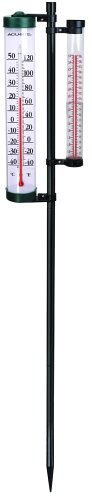 Chaney Instrument 4-Inch Capacity Rain Gauge w/ enclosed tube