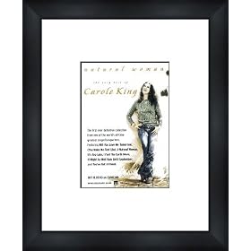 CAROLE KING Natural Woman - Framed Original Advert