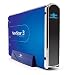 Vantec NexStar 3 NST-360SU-BL 3.5-Inch SATA to USB 2.0 and eSATA External Hard Drive Enclosure (Midnight Blue)