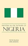 Historical dictionary of Nigeria