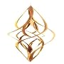 Double Helix Copper Wind Spinner 14"