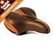 Citizen Bike Comfort Saddle with Spring Suspension (Beige/Brown)