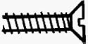 Hillman #100407 100PK 1/4-20x2 FH Screw