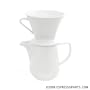 Melitta Porcelain Gourmet 6 Cup Coffeemaker,
