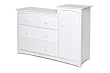 Stork Craft Beatrice Combo Tower Chest in White